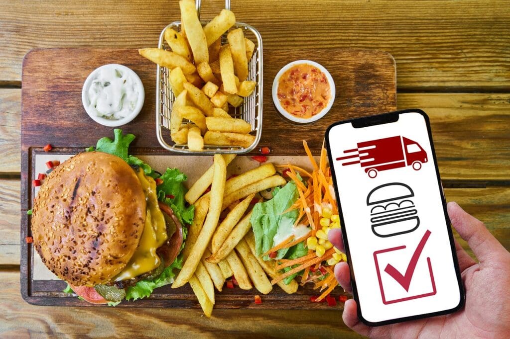 App para restaurantes y pedidos en línea gratis para servicios gastronómicos.