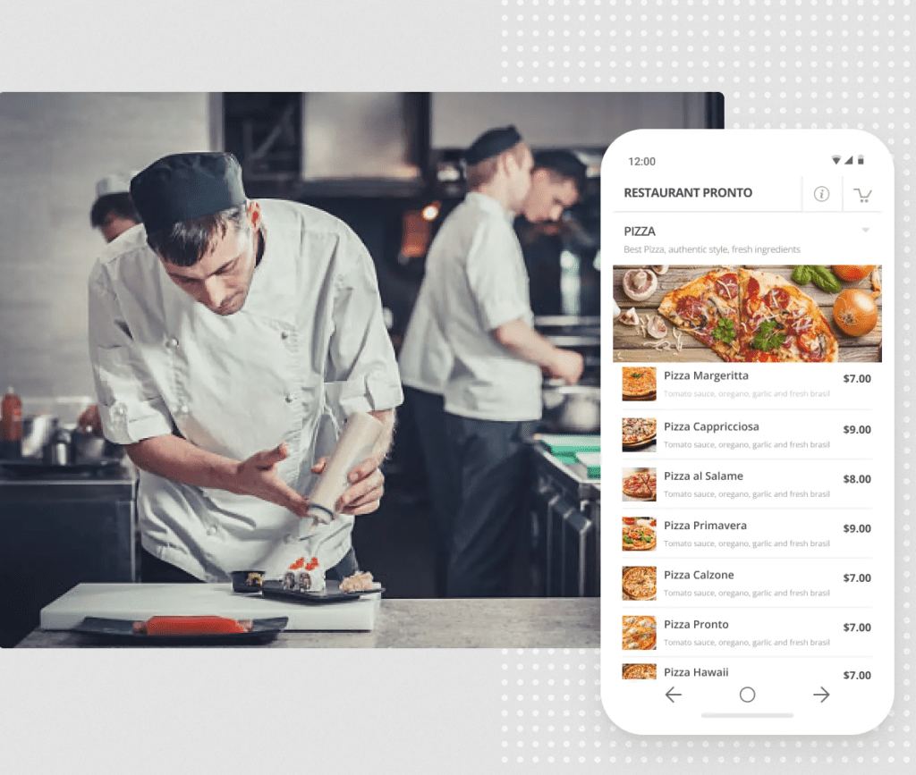Vender comida con un app para restaurantes y pedidos en línea para restaurantes.